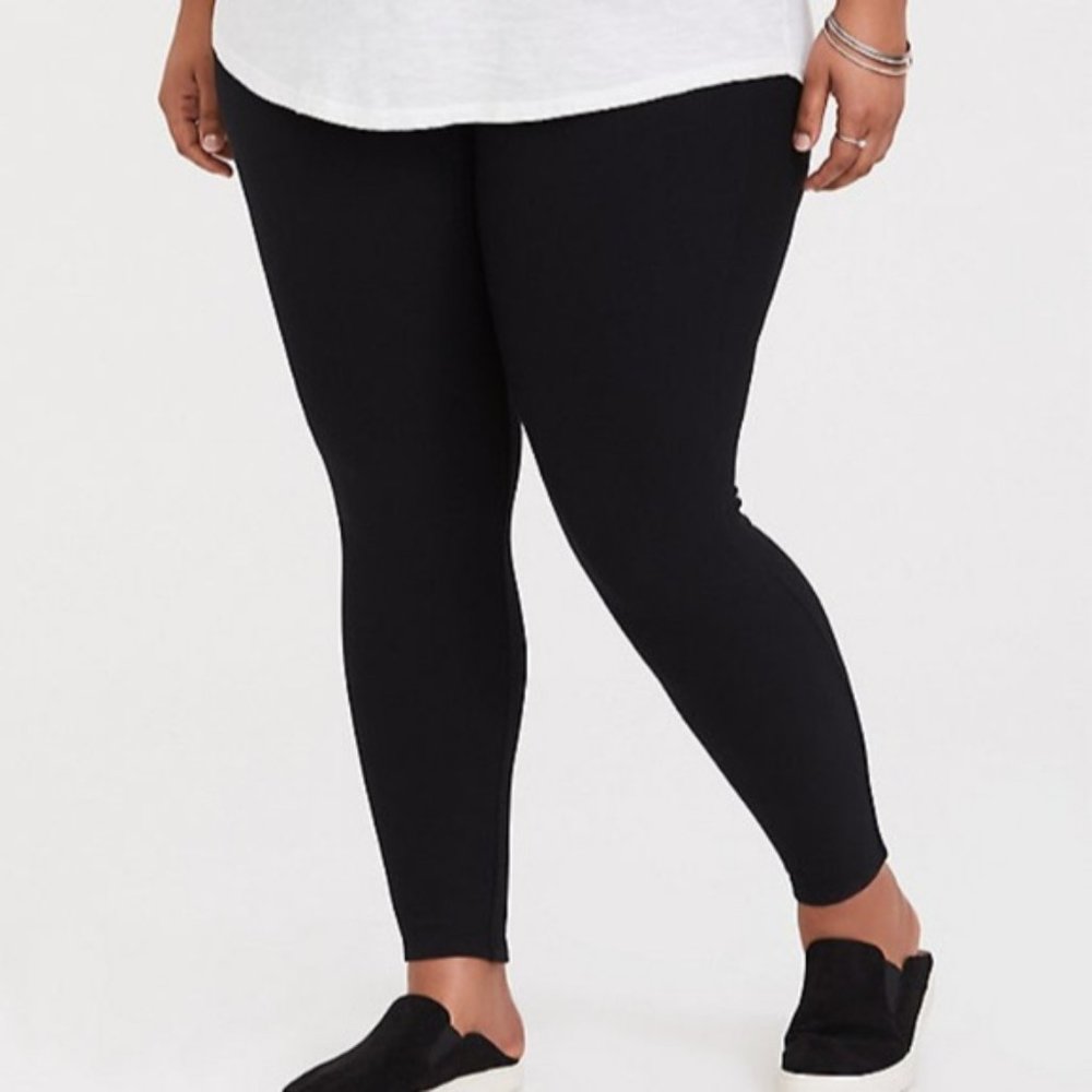 TORRID Leggings Premium Full-Length in Black - Picture 4 of 6